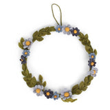 <tc>Krans - Blå Anemone – 28 cm Diameter</tc>