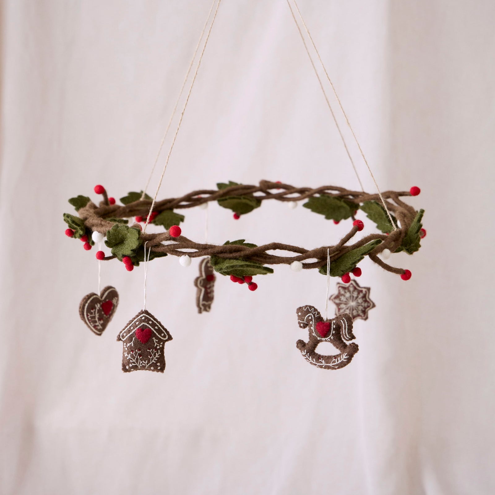 Gingerbread Girl Christmas Tree Decoration