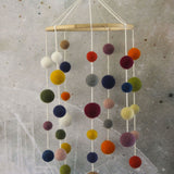 Felt Ball Baby Mobile