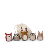 Felt Woodland Animal Figures – Set of 5