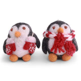Baby Penguins Christmas Tree Ornaments – Set of 2