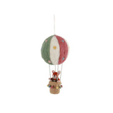 Felt Hot Air Balloon Decoration with Fox