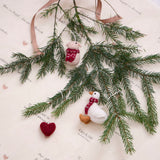 Goose with Scarf Christmas Tree Ornament