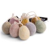 Pastel Marble Mini Easter Egg Decorations – Set of 8