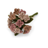 Decorative Hydrangea Branch – Pale Pink – 20 cm