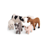 Felt Farm Animal Figures – Set of 5