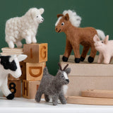 Felt Farm Animal Figures – Set of 5
