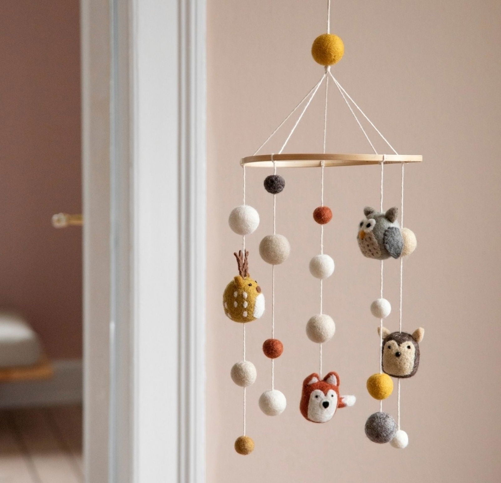 Forest Animal Baby Mobile