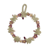 Pansy Door Wreath – 25 cm Diameter