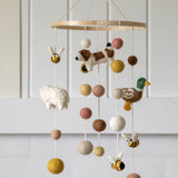 Farm Animal Baby Mobile