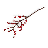 Decorative Branch with Red Berries