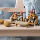 Felt Fox Boy Figure