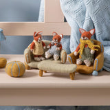 Filtet Baby Ræv Figur