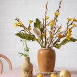 Felt Flowers – Set of 3 – Yellow