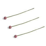 Felt Flowers – Set of 3 – Dusty Rose