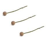Felt Flowers – Set of 3 – Beige