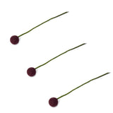 Felt Flowers – Set of 3 – Violet