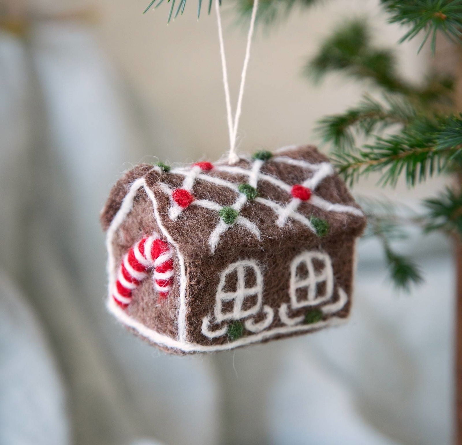 Gingerbread Christmas Tree Decorations – Set of 3