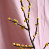Decorative Branch with Yellow Berries
